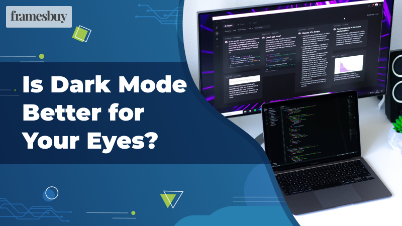 dark mode better for eyes